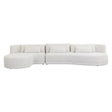 Laken Fabric Sofa Chaise - LOOMLAN - SUNPAN - Modular Sofas