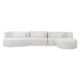 Laken Fabric Sofa Chaise - LOOMLAN - SUNPAN - Modular Sofas