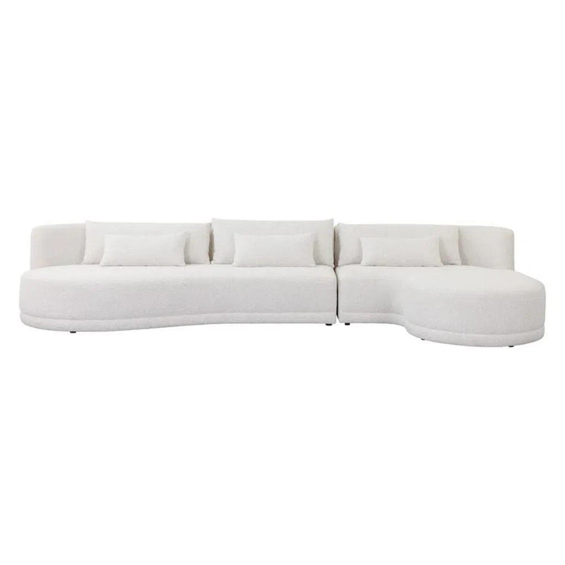 Laken Fabric Sofa Chaise - LOOMLAN - SUNPAN - Modular Sofas