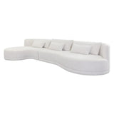 Laken Fabric Sofa Chaise - LOOMLAN - SUNPAN - Modular Sofas
