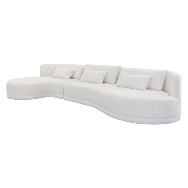 Laken Fabric Sofa Chaise - LOOMLAN - SUNPAN - Modular Sofas