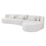 Laken Fabric Sofa Chaise - LOOMLAN - SUNPAN - Modular Sofas