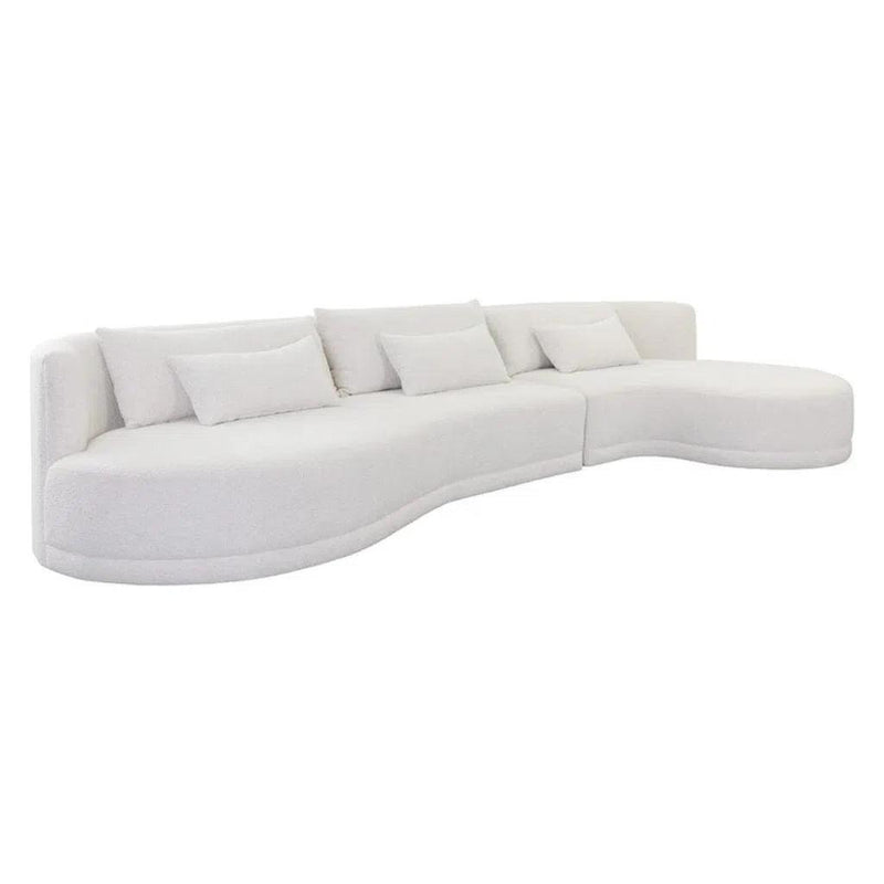 Laken Fabric Sofa Chaise - LOOMLAN - SUNPAN - Modular Sofas