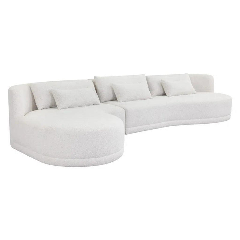 Laken Fabric Sofa Chaise - LOOMLAN - SUNPAN - Modular Sofas