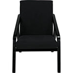 Lamar Chair, Charcoal Black - LOOMLAN - Noir - Accent Chairs