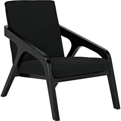 Lamar Chair, Charcoal Black - LOOMLAN - Noir - Accent Chairs