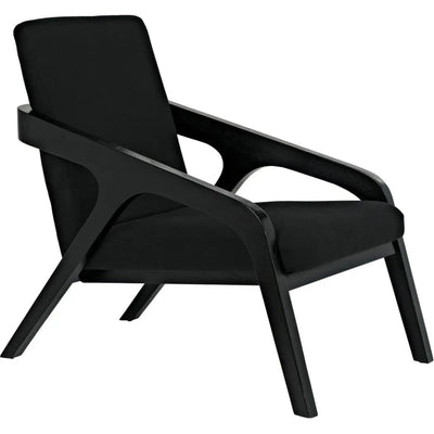 Lamar Chair, Charcoal Black - LOOMLAN - Noir - Accent Chairs