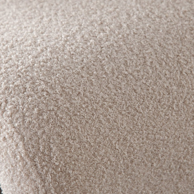 Lana Camel Looped Shearling Fabric Dining Chair - LOOMLAN - Diamond Sofa - Dining Chairs