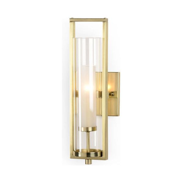 Lancaster Metal Framed Wall Sconce - LOOMLAN - Wildwood - Wall Sconces