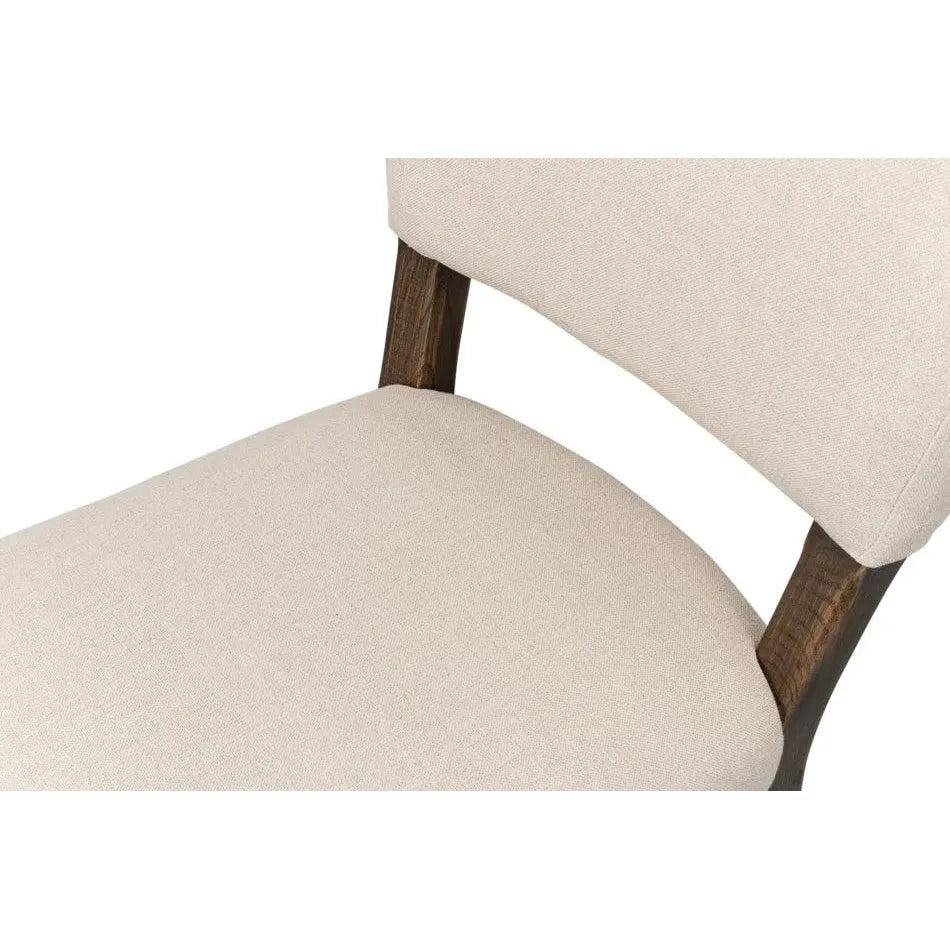 Landon Dining Chairs Set of 2 Linen - LOOMLAN - Sarreid - Dining Chairs