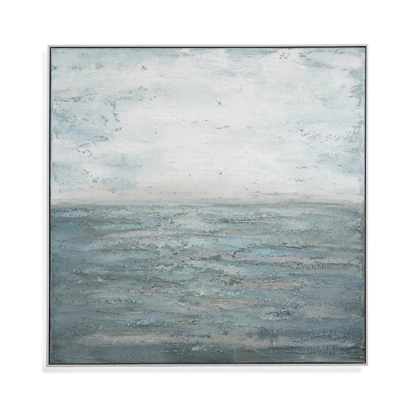 Landslide Blue and Grey Wall Art - LOOMLAN - Bassett Mirror - Canvas Art