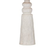 Laramie Matte White Table Lamp - LOOMLAN - Bassett Mirror - Table Lamps