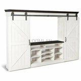 Large Media Unit Entertainment Wall - LOOMLAN - Sunny D - Entertainment Wall Unit