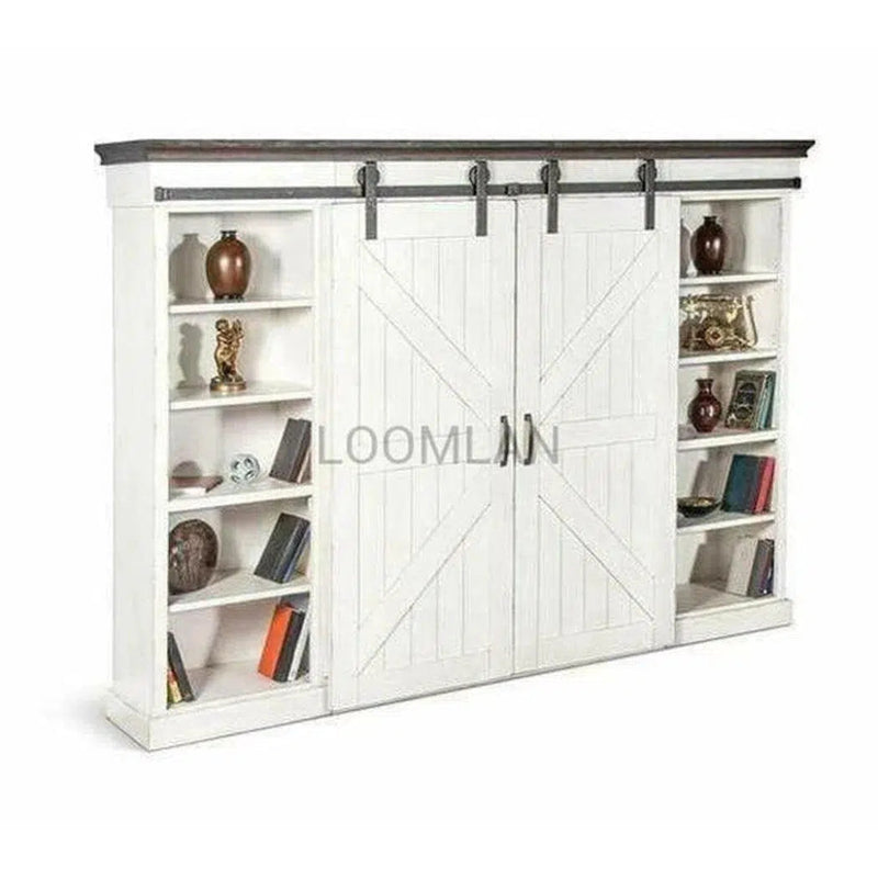 Large Media Unit Entertainment Wall - LOOMLAN - Sunny D - Entertainment Wall Unit
