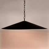 Lark Industrial Steel Black Pendant - LOOMLAN - Noir - Pendants