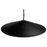 Lark Industrial Steel Black Pendant - LOOMLAN - Noir - Pendants