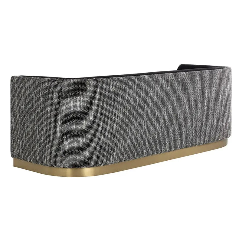 Larron Performance Fabric Black Sofa - LOOMLAN - SUNPAN - Sofas & Loveseats
