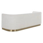 Larron Sofa Rhea Light Barley - Gold Trim - LOOMLAN - SUNPAN - Sofas & Loveseats