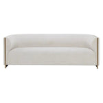 Larron Sofa Rhea Light Barley - Gold Trim - LOOMLAN - SUNPAN - Sofas & Loveseats