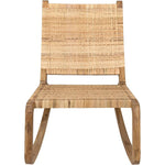 Las Palmas Natural Teak Wood Chair Woven - LOOMLAN - Noir - Accent Chairs