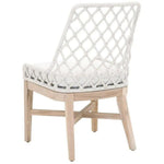 Lattis Outdoor Dining Chair Rope & Teak Wood - LOOMLAN - Essentials For Living - Outdoor Dining Chairs