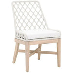 Lattis Outdoor Dining Chair Rope & Teak Wood - LOOMLAN - Essentials For Living - Outdoor Dining Chairs