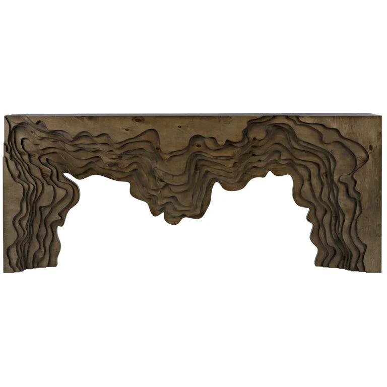 Layers Wooden Rectangular Console Table - LOOMLAN - CFC - Console Tables