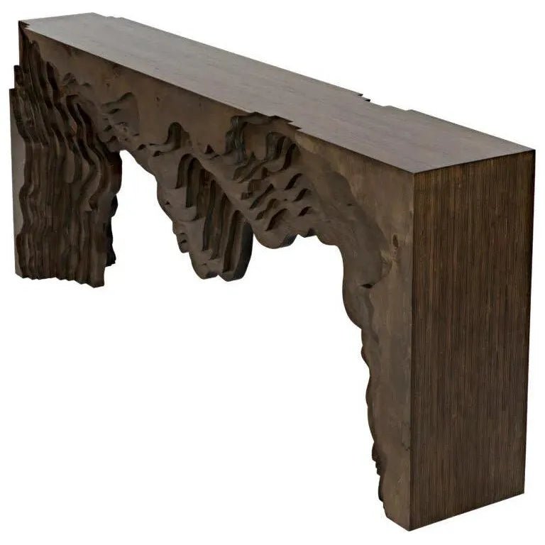 Layers Wooden Rectangular Console Table - LOOMLAN - CFC - Console Tables