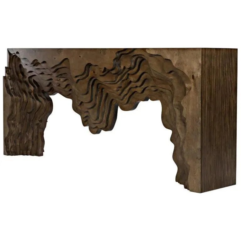 Layers Wooden Rectangular Console Table - LOOMLAN - CFC - Console Tables