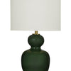 Layla Green Ceramic Table Lamp - LOOMLAN - Bassett Mirror - Table Lamps