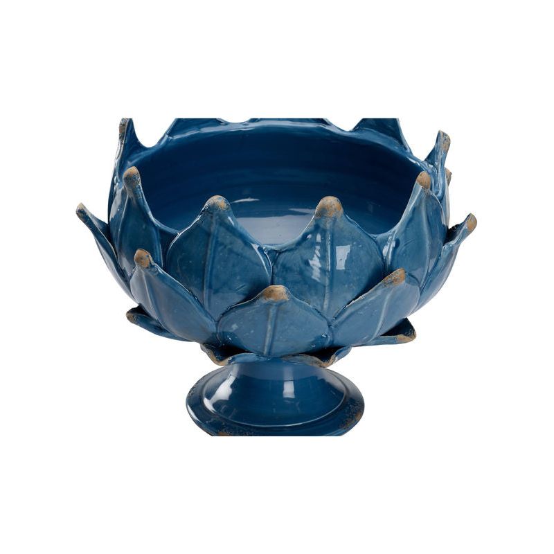 Leaf Style Glazed Porcelain Made Vase - LOOMLAN - Vases & Jars