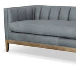 Leather Chesterfield Sofa Single Cushion Seat - LOOMLAN - Uptown Sebastian - Sofas & Loveseats