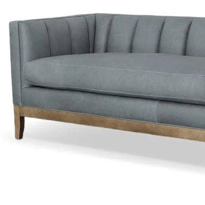 Leather Chesterfield Sofa Single Cushion Seat - LOOMLAN - Uptown Sebastian - Sofas & Loveseats