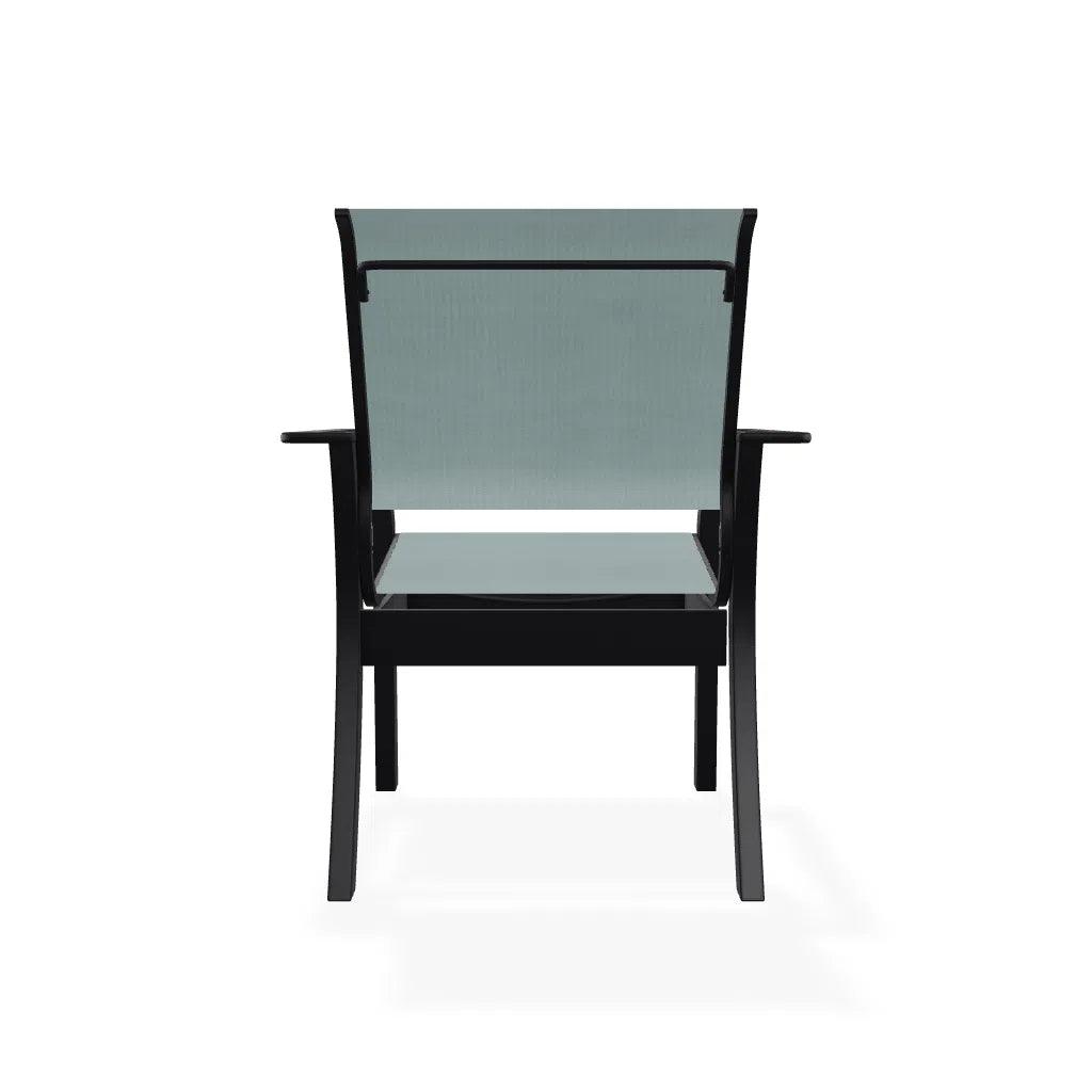 Leeward Marine Grade Polymer Stacking Cafe Chair - LOOMLAN - Outdoor Accent Chairs