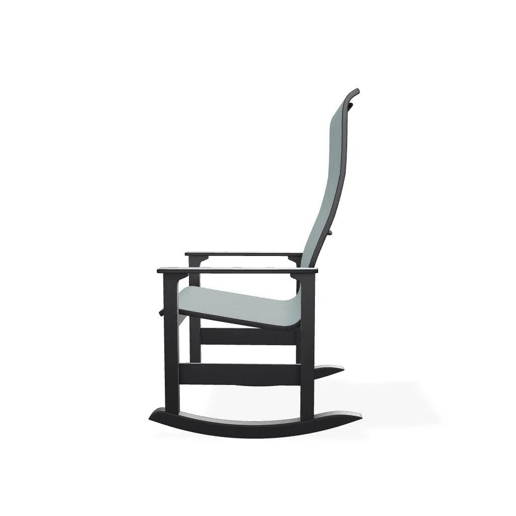 Leeward Supreme Rocker Marine Grade Polymer Arms - LOOMLAN - Outdoor Accent Chairs