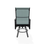 Leeward Swivel Marine Grade Polymer Arm Chair - LOOMLAN - Outdoor Accent Chairs