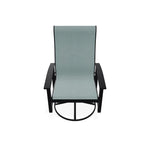 Leeward Swivel Rocker Marine Grade Polymer Arms - LOOMLAN - Outdoor Accent Chairs