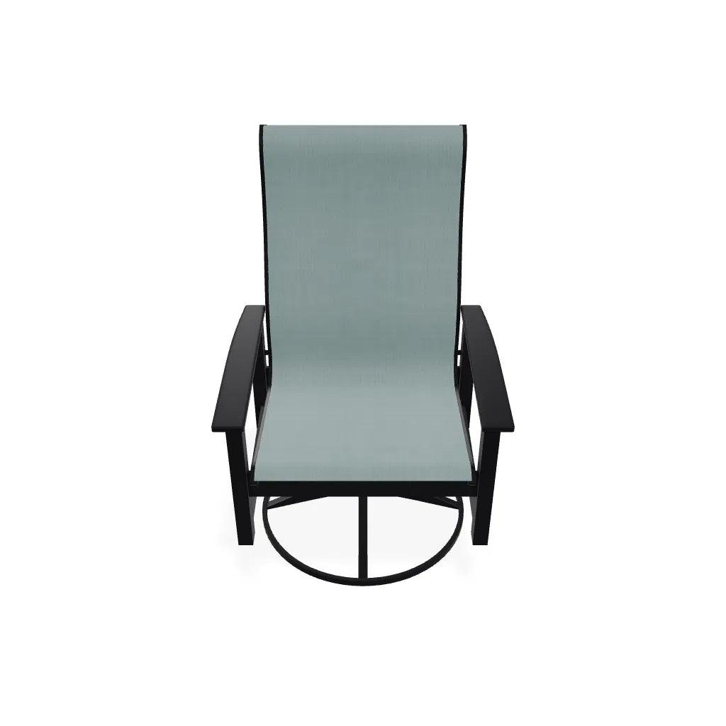 Leeward Swivel Rocker Marine Grade Polymer Arms - LOOMLAN - Outdoor Accent Chairs