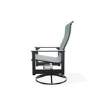 Leeward Swivel Rocker Marine Grade Polymer Arms - LOOMLAN - Outdoor Accent Chairs