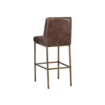 Leighland Leather Classic Barstool - LOOMLAN - Bar Stools