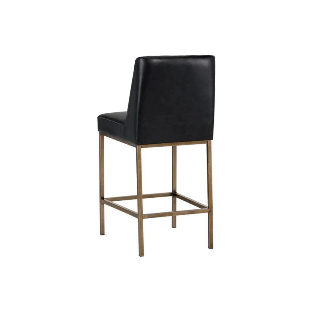 Leighland Leather Classic Counter Stool - LOOMLAN - Counter Stools