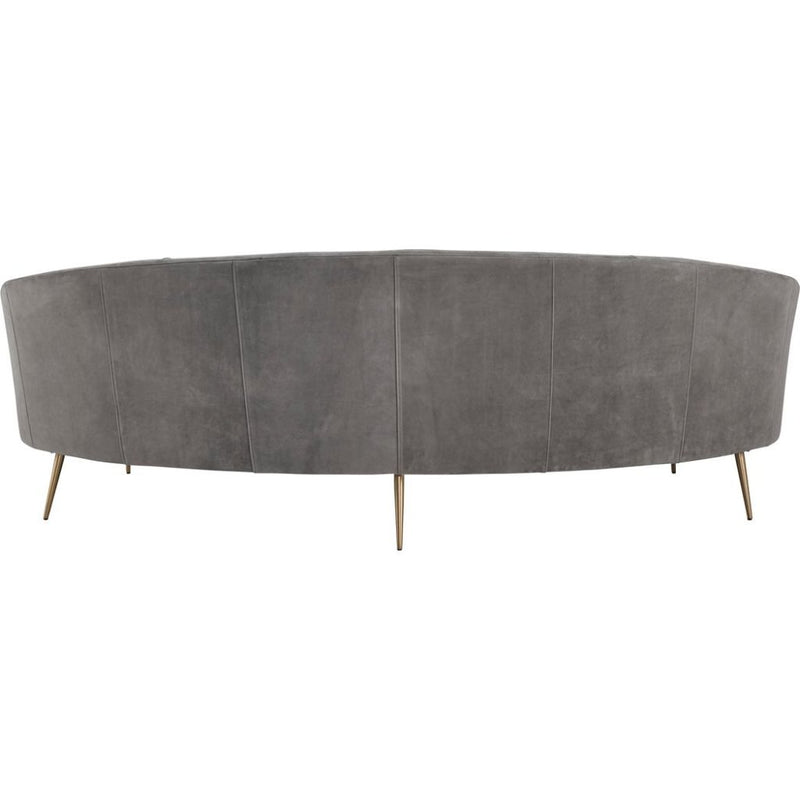 Leo Luxurious Comfort Leather Sofa - LOOMLAN - Olivia + Quinn - Sofas & Loveseats