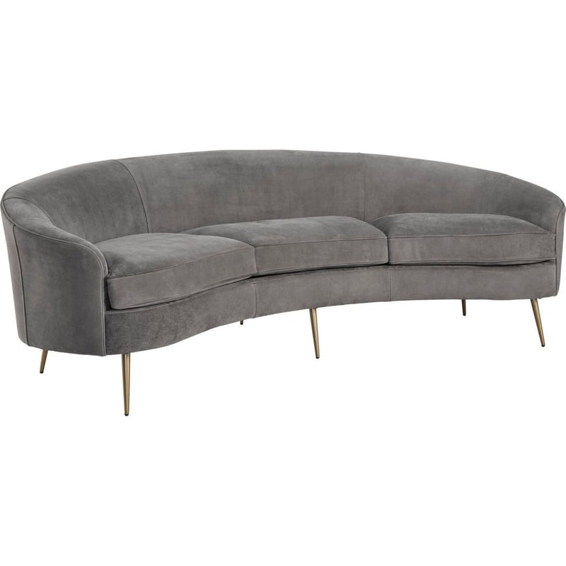 Leo Luxurious Comfort Leather Sofa - LOOMLAN - Olivia + Quinn - Sofas & Loveseats