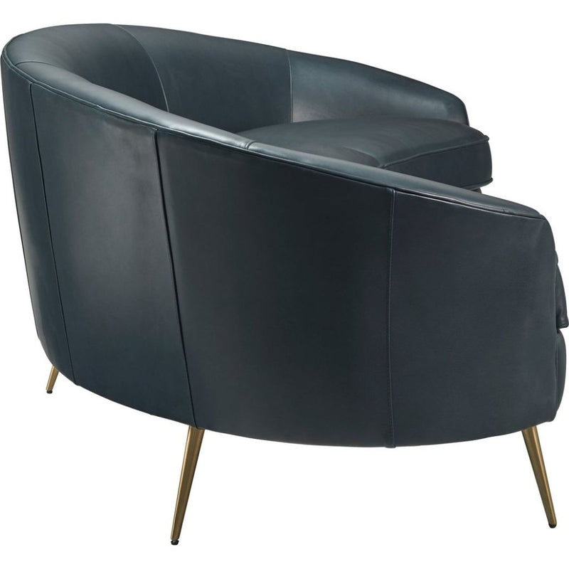 Leo Luxurious Comfort Leather Sofa - LOOMLAN - Olivia + Quinn - Sofas & Loveseats