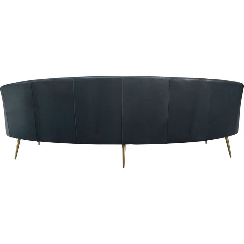 Leo Luxurious Comfort Leather Sofa - LOOMLAN - Olivia + Quinn - Sofas & Loveseats