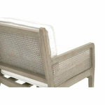 Leone Club Chair LiveSmart White Natural Oak Cane - LOOMLAN - Essentials For Living - Accent Chairs