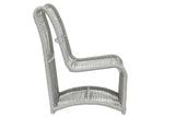 Miami Aluminum Frame Armless Outdoor Club Chair