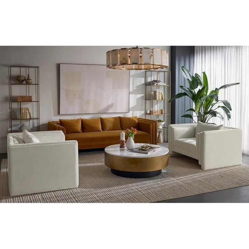 Light Brown Floater Frame Art - LOOMLAN - SUNPAN - Canvas Art