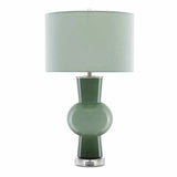 Light & Dark GreenClear Duende Green Table Lamp - LOOMLAN - Currey & Co - Table Lamps