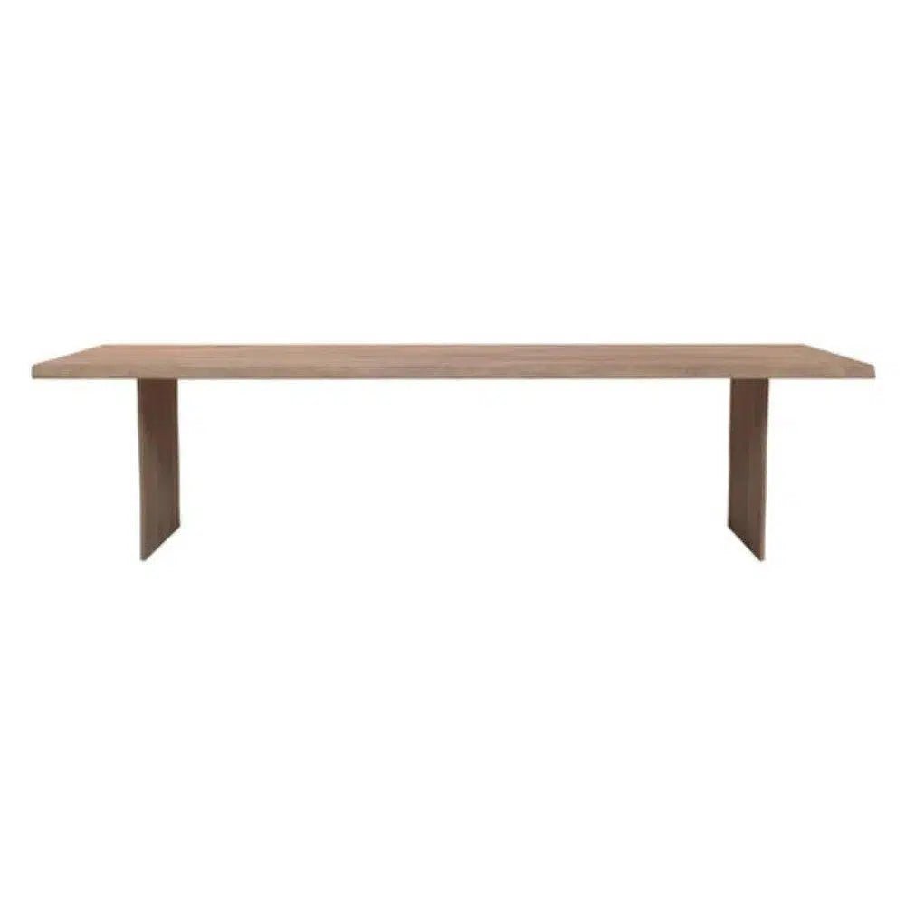 Lilia Live Edge Farmhouse Dining Table Wood Tone - LOOMLAN - Artesia - Dining Tables